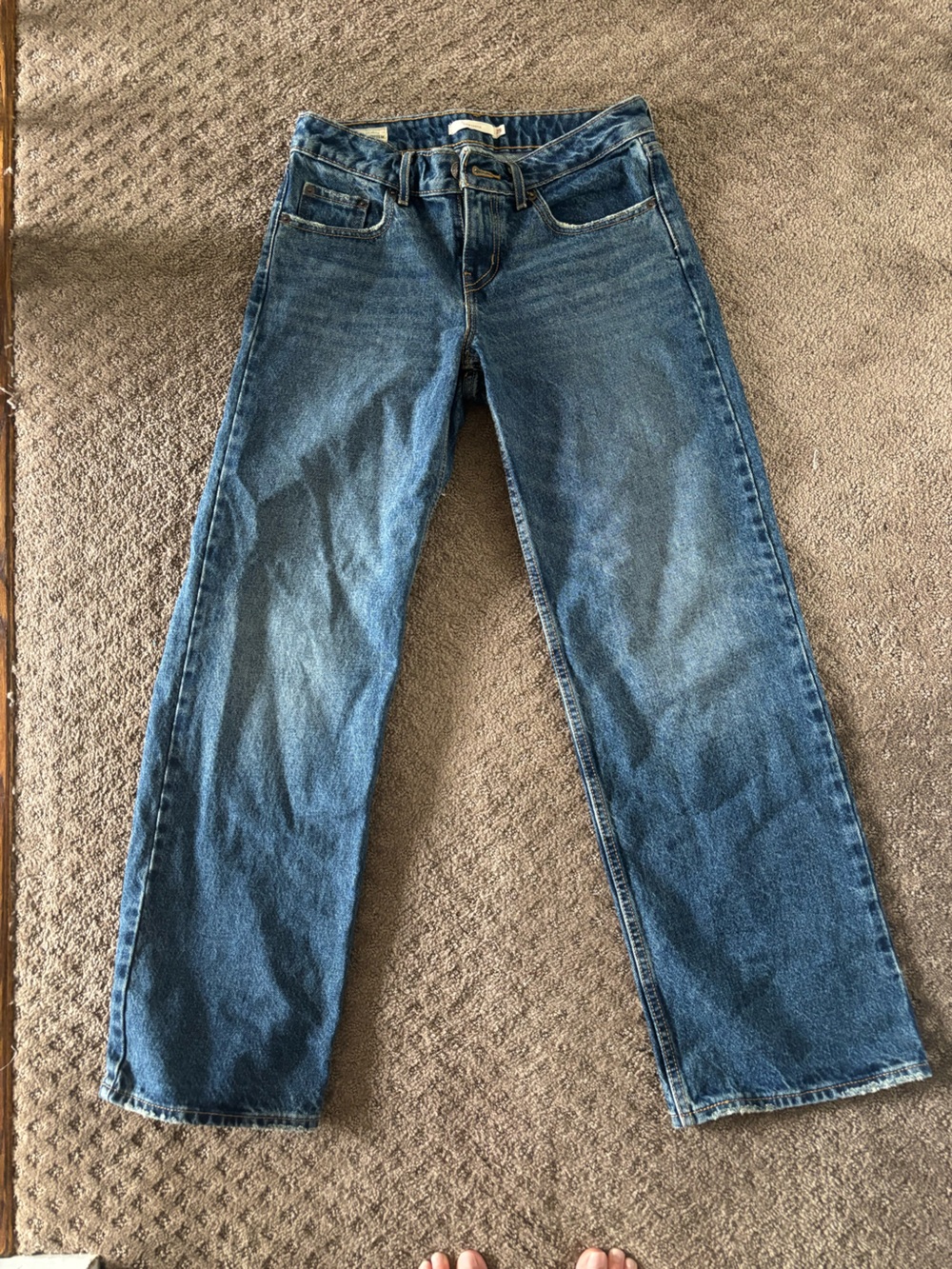 Levi's Women's Straight Leg Denim Jeans - Blue